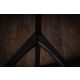 MEDA FURNITURE Drvena Barska stolica crna - CrnTerBar35