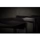 MEDA FURNITURE Drvena Barska stolica crna - CrnTerBar3561