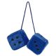 SUMEX Privezak kockice plavo-crne - DADOS40