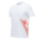 DAINESE Majica veliki logo bel/flu-crv xl - DAI1896885654XL