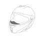 AGV Usmerivač vazduha sportmodular crn - DAI20KIT12004001
