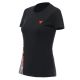 DAINESE Ž majica logo crn/flu-crv l - DAI2896883628L