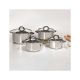 DAJAR Set šerpi inox 1/4 DJ69799 - DJ69799