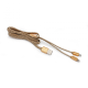 Data kabl LDNIO LC86 za iPhone lightning/micro 2u1 USB zlatni 1m - 43448