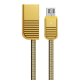 Data kabl REMAX Linyo RC-088m micro USB zlatni 1m - 51893