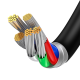 Kabel Baseus Superior PD Fast Charging Type-C na Lightning 20W crni 1m - CATLYS-A01