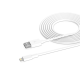 Kabel iPhone Lightning 3m beli - 048067