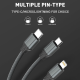Kabel LDNIO LS442 USB na Type-C sivi 2m - 044703