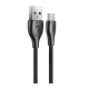 Kabel Remax Lesu Pro RC-160a Type-C 2.1A crni 1m - 050071