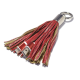 Kabel sa priveskom iPhone Lightning crveni. - 017245