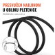 Kabel Teracell Evolution CA-320 iPhone Lightning 2.4A crni 1m - 040638