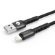 Kabel Teracell Evolution CA-320 iPhone Lightning 2.4A crni 1m - 040638