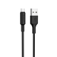 Data kabl HOCO X25 Soarer micro USB 1m crni - 79631