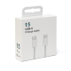 Data kabl iPhone 15 Type c na Type c beli 1m - 210023