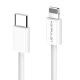 Data kabl KONFULON DC81 27W Type C na iPhone lightning beli 1m - 223236