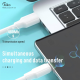 Data kabl KONFULON DL24, 5A, 120W, USB na iPhone lightning beli 1m - 204041