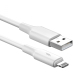 Data kabl KONFULON DL48, 2.4A, USB na iPhone lightning beli 1m - 215582