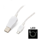 Data kabl KUCIPA K220 micro USB 1m beli - 81213