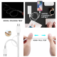 Data kabl KUCIPA K220 micro USB 1m beli - 81213