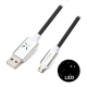 Data kabl KUCIPA K257 micro USB 1m crni - 81225