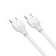 Data kabl LDNIO LC121-C 65w, Type C na Type C beli 1m - 95376