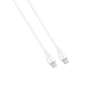 Data kabl LDNIO LC121-C 65w, Type C na Type C beli 1m - 95376