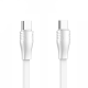 Data kabl LDNIO LC131-C 65W Type C na Type C beli 1m - 205266