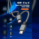 Data kabl LDNIO LC441C 65w, iph15, Type C na Type C sivi 1m - 218214