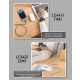 Data kabl LDNIO LC442I 30w, Type C na iPhone Lightning sivi 2m - 215601