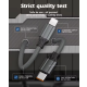 Data kabl LDNIO LC442I 30w, Type C na iPhone Lightning sivi 2m - 215601