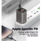 Data kabl LDNIO LC442I 30w, Type C na iPhone Lightning sivi 2m - 215601