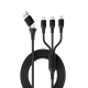 Data kabl LDNIO LC97 uc 100W 4 u 1 crni 1.2m - 220797