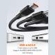 Data kabl LDNIO LC97 uc 100W 4 u 1 crni 1.2m - 220797