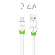 Data kabl LDNIO LS34 micro USB beli 1m - 67259