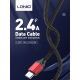 Data kabl LDNIO LS431 iPhone lightning sivi 1m - 96531