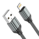 Data kabl LDNIO LS432 iPhone lightning sivi 2m - 96537