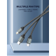 Data kabl LDNIO LS432 iPhone lightning sivi 2m - 96537