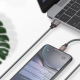 Data kabl LDNIO LS441 micro USB sivi 1m - 86822