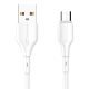 Data kabl LDNIO LS841 25W Fast micro USB beli 1m - 209975