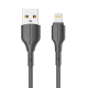 Data kabl LDNIO LS851 25W Fast iPhone lightning sivi 1m - 209772