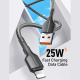 Data kabl LDNIO LS851 25W Fast iPhone lightning sivi 1m - 209772