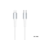 Data kabl REMAX Chaining Series II PD 20W Fast Charging RC-198i Type C na iPhone lightning beli - 210764-1