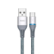 Data kabl REMAX Colorful RC-152a Type C sivi 1m - 200908