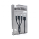 Data kabl REMAX Gition RC-131 3u1 za iPhone Lightning/Micro USB/Type C crni 1m - 75860