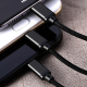 Data kabl REMAX Gition RC-131 3u1 za iPhone Lightning/Micro USB/Type C crni 1m - 75860