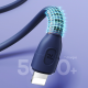 Data kabl REMAX Ledy PD 65W Fast Charging RC-C022 C-C beli 0.3m - 207830