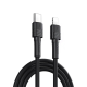 Data kabl REMAX Leya Series PD 20W Fast Charging RC-C056 Type C na iPhone lightning crni - 213400-1-1