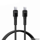 Data kabl REMAX Leya Series PD 65W Fast Charging RC-C091 Type C na Type C crni - 210767