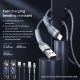 Data kabl REMAX RC-124a 2.4A Type C sivi - 92177
