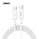 Data kabl REMAX RC-175c 100W PD Fast-charging Type C na Type C beli - 92174
